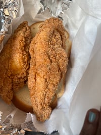 Image 2 of Fried Catfish Fillets Half Pan