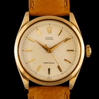 Image 2 of 1954 Rolex Oyster Precision 14k Ref. 6422 "Brevet"