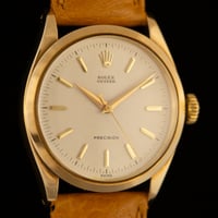 Image 3 of 1954 Rolex Oyster Precision 14k Ref. 6422 "Brevet"