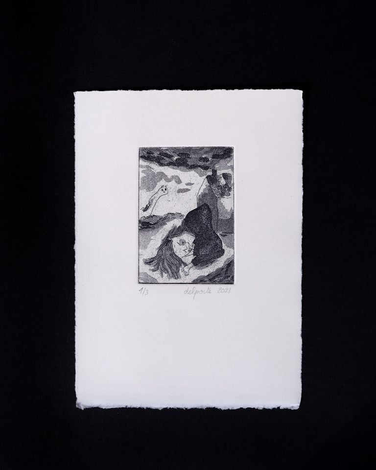 Gravure à l'eau forte