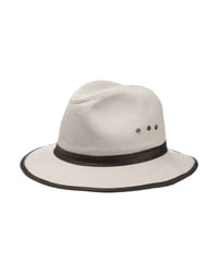 Image 1 of Stetson Ava Cotton – White/Brown