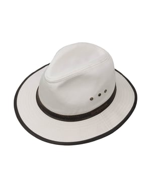 Stetson Ava Cotton – White/Brown