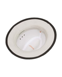 Image 3 of Stetson Ava Cotton – White/Brown