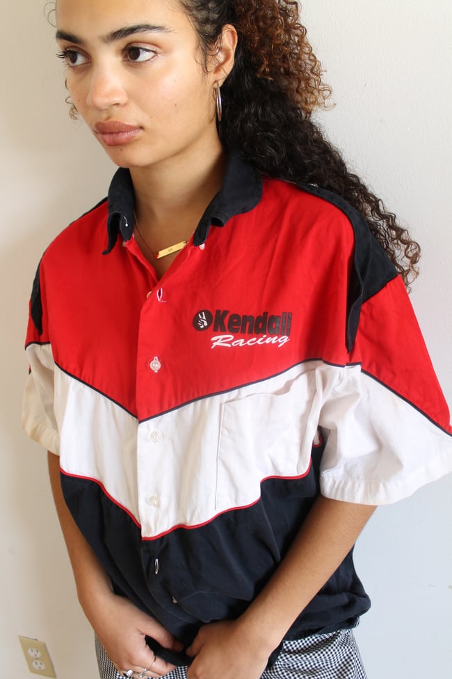 80's Kendall Racing Button Up