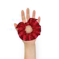 Image 4 of Brassica Red Hair Scrunchie