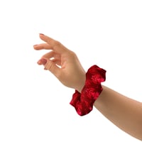 Image 9 of Brassica Red Hair Scrunchie