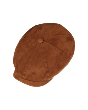 Stetson Hatteras Goat Suede – Cognac