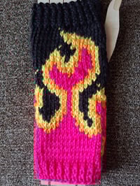 Image 4 of Flame Fingerless Gloves