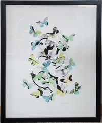 Image 2 of Butterflies - #600 Framed
