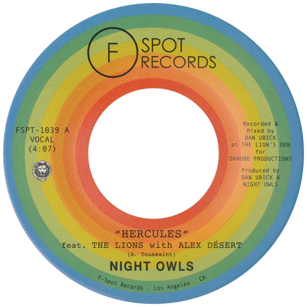 Night Owls - Hercules Feat. The Lions With Alex Désert /Tell It Like It Is Feat. Asdru Sierra