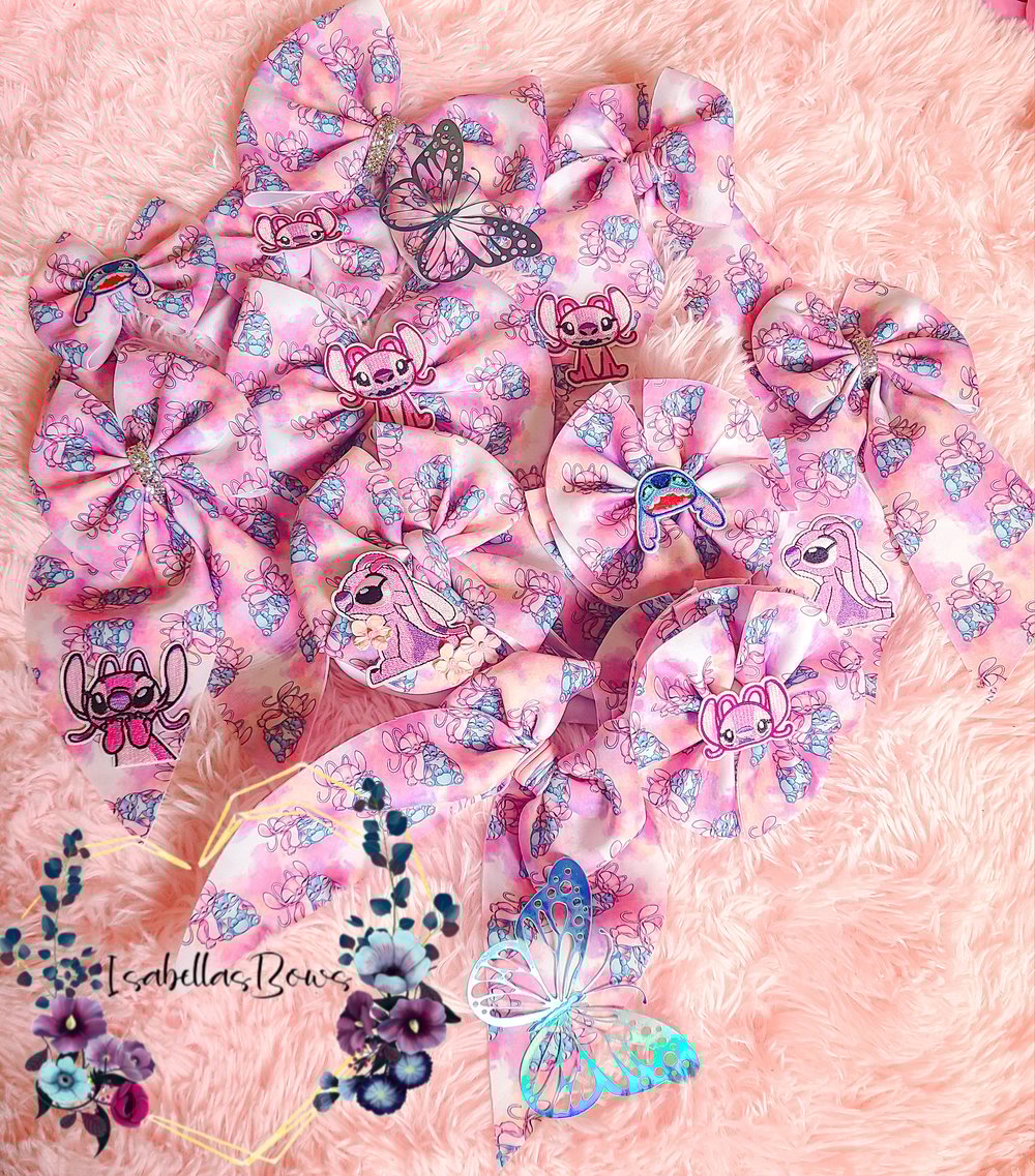 Image of Pink & Blue Alien 