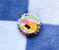 Sir Arthur Bottlecap Pin