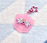 Galacta Knight Frosted Acrylic Keychain