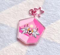 Image 2 of Galacta Knight Shaker Charm  Keychain