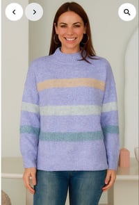 Image 1 of Blue Stripe Jumper 