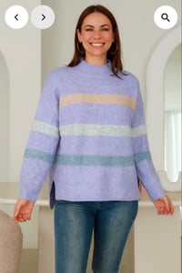 Image 2 of Blue Stripe Jumper 