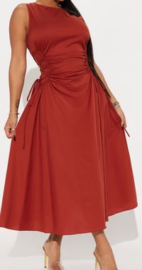 Image 1 of Corset My Waist Midi Dress