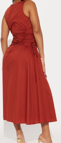 Image 2 of Corset My Waist Midi Dress