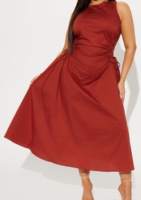 Image 3 of Corset My Waist Midi Dress