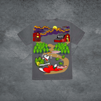 Image 2 of Made reefer rabbit T Grey