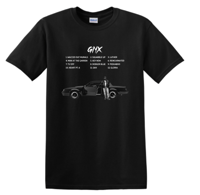 Image 1 of GNX TOUR KENDRICK LAMAR GRAPHIC T-SHIRT