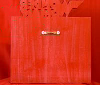 Image 11 of Wonder Woman Logo - 11 ¼ Inches L and 12 Inches H- Hand Crafted Wooden Wall Hanging Decor.
