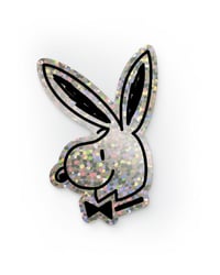 Image 1 of Bunny Snoop - Glitter Sticker