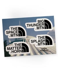 Image 2 of Mountains - Sticker Sheet