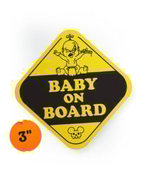 Image 2 of Baby on Board - Sticker