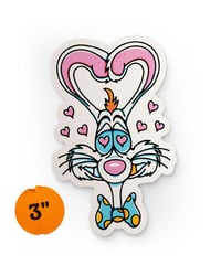 Image 2 of Heart Rabbit - Sticker