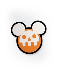 Image 1 of MouseSkull Circle - Sticker
