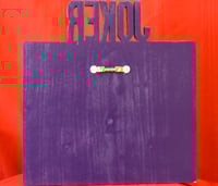Image 9 of Joker Logo - 11 ¼ Inches L and 12 Inches H- Hand Crafted Wooden Wall Hanging Decor.