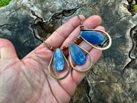 Image 5 of Blue Kyanite brass necklace