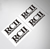Advan Racing RCII|Wheels Sticker