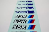 Image 2 of SSR TYPE-C|Wheels Sticker