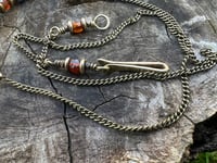 Image 13 of Blue Kyanite brass necklace