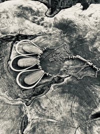 Image 14 of Blue Kyanite brass necklace