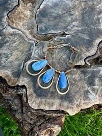 Image 17 of Blue Kyanite brass necklace