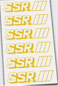 Image 1 of SSR SP1|Wheels Sticker