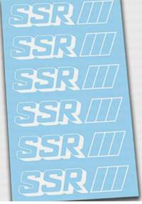 Image 2 of SSR SP1|Wheels Sticker