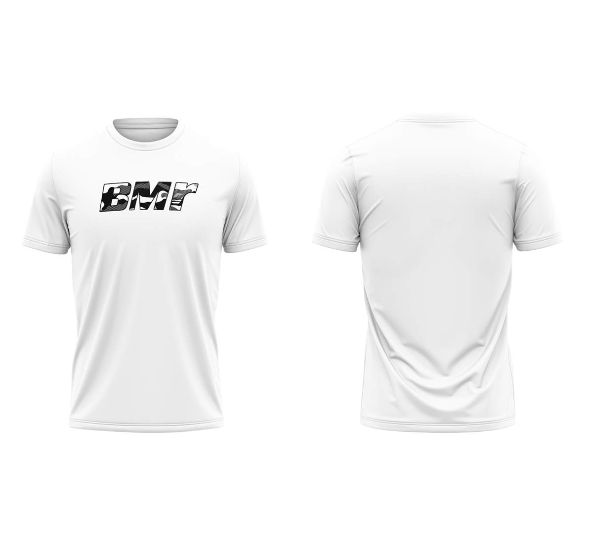 BMR White & Grey Camo Tshirt