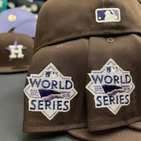 Image 2 of New Era 59Fifty Walnut Purple