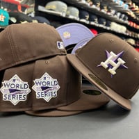 Image 3 of New Era 59Fifty Walnut Purple