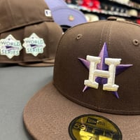 Image 1 of New Era 59Fifty Walnut Purple