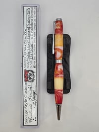 Image 1 of "Solar Flare" Layered Slim Pen