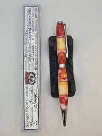 Image 2 of "Solar Flare" Layered Slim Pen