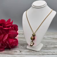 Image 1 of Heart Santa Necklace