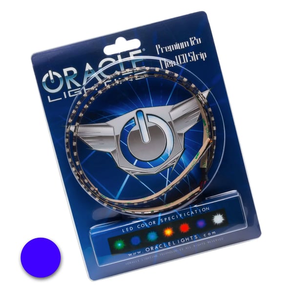 Image of BLUE pair 15" ORACLE Ambient LED Lighting Flexible Strip