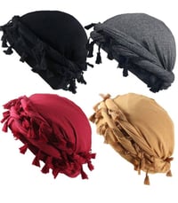 Image 3 of 4 Pieces Of Vintage Tassel Twisted Headband. 