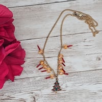 Image 3 of Christmas Tree Ornaments Necklace